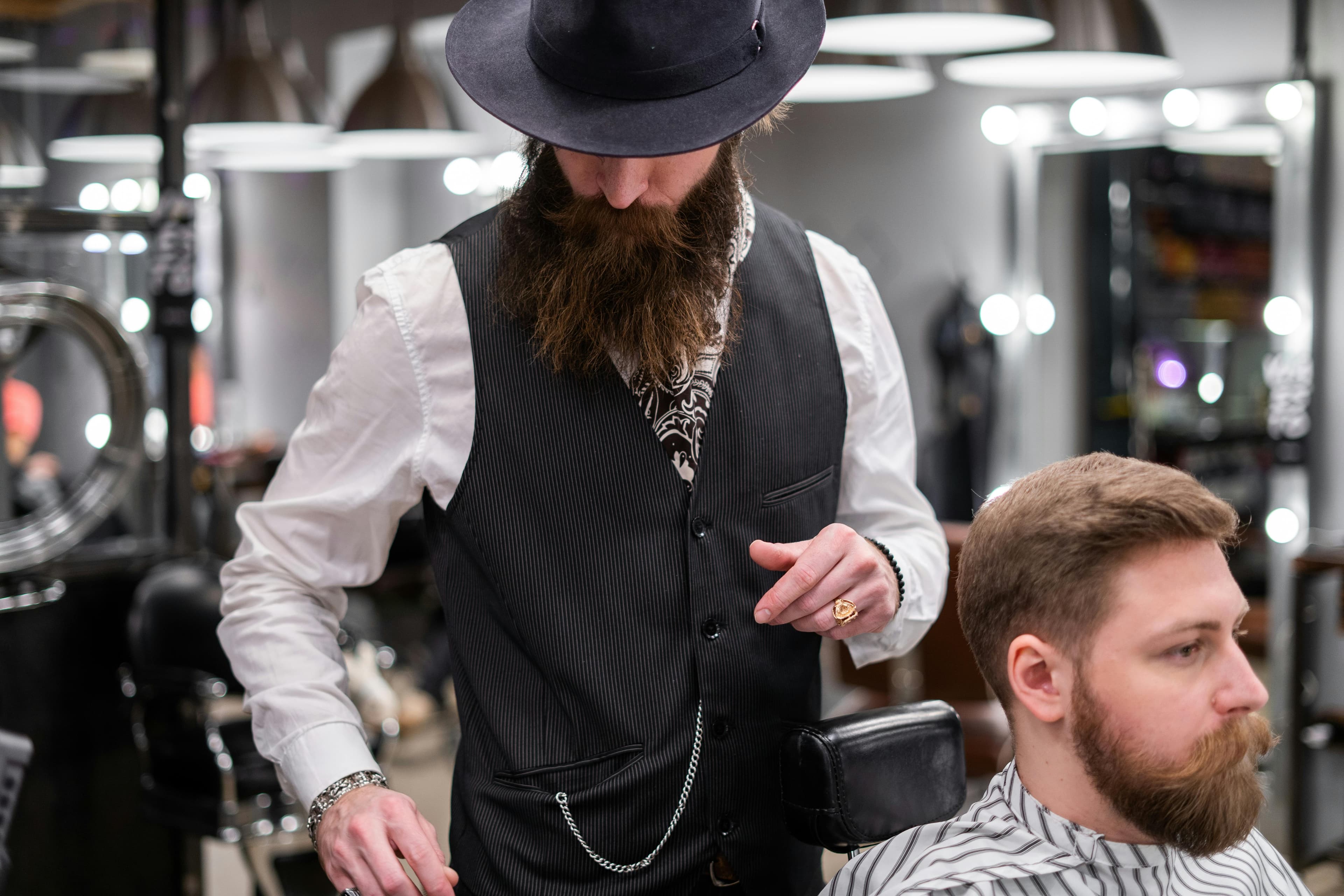 Barbería de fondo